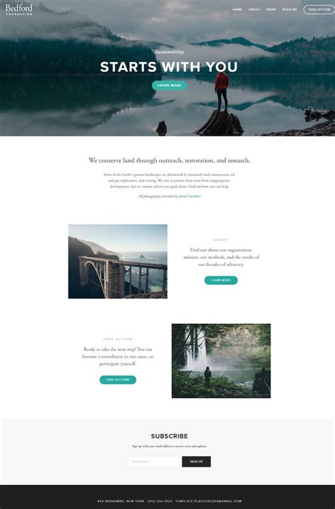 Bedford Squarespace Template